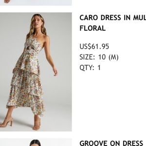 Showpo dress NWT